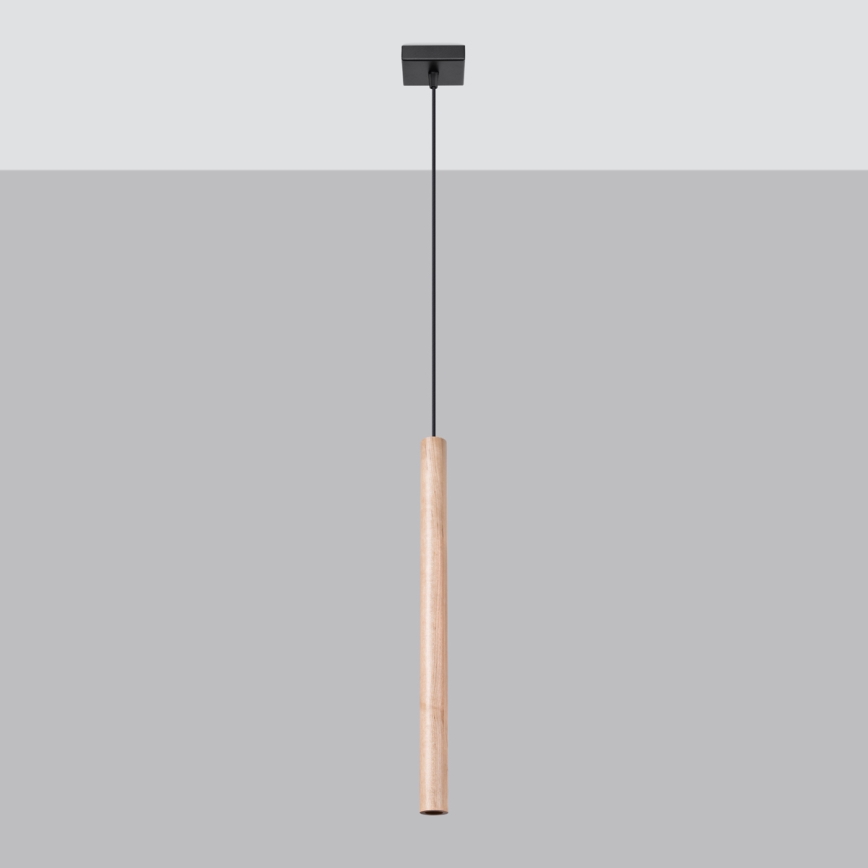 Chandelier on a string PASTELO 1xG9/8W/230V beech