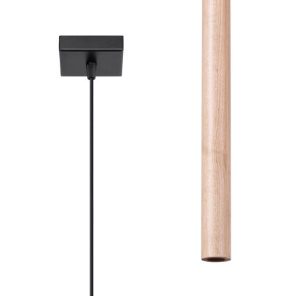 Chandelier on a string PASTELO 1xG9/8W/230V beech
