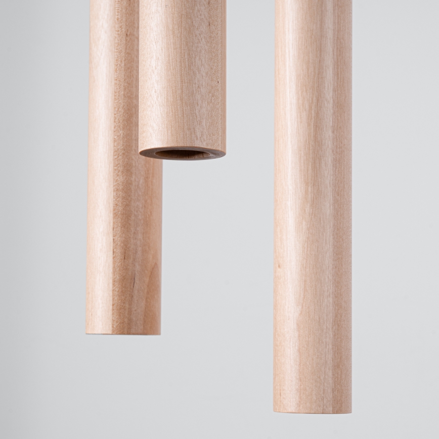 Chandelier on a string PASTELO 3xG9/8W/230V beech