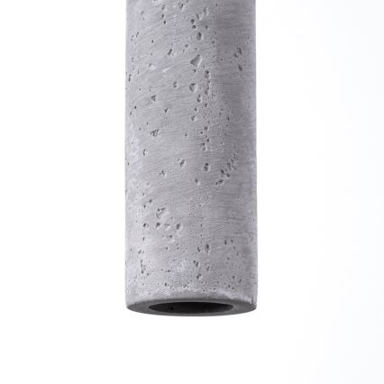 Chandelier on a string PASTELO 1xG9/8W/230V concrete