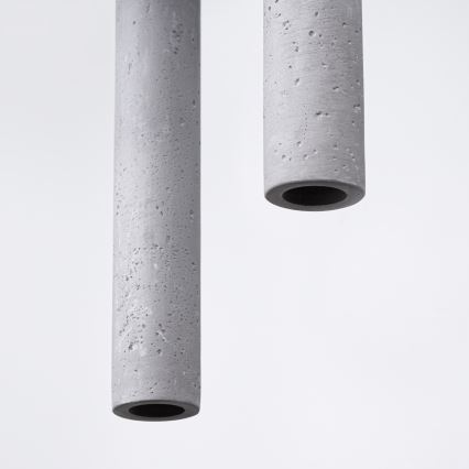 Chandelier on a string PASTELO 3xG9/8W/230V concrete