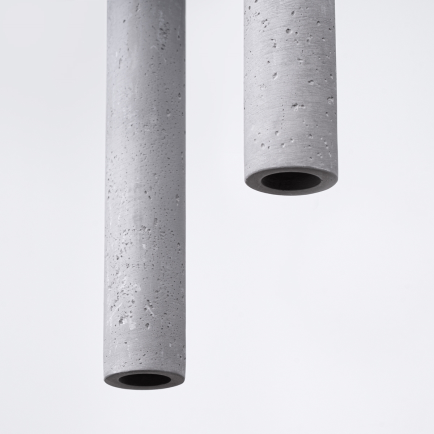 Chandelier on a string PASTELO 3xG9/8W/230V concrete