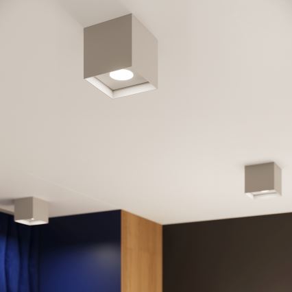 Spotlight HATI 1xGU10/10W/230V grey