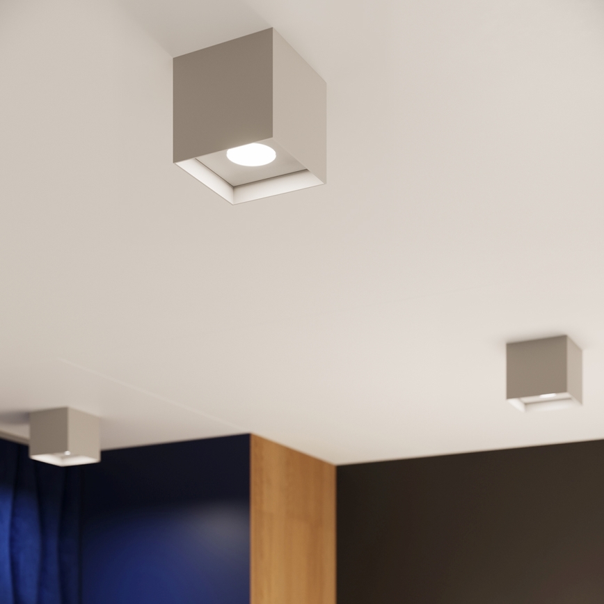 Spotlight HATI 1xGU10/10W/230V grey