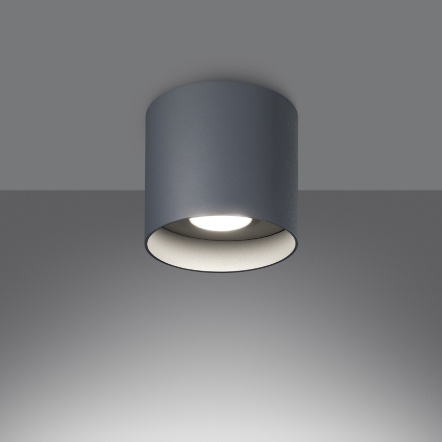Spotlight MIKA 1xGU10/10W/230V grey