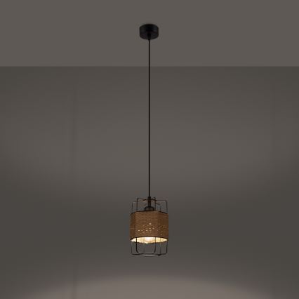 Chandelier on a string GIZUR 1xE27/15W/230V