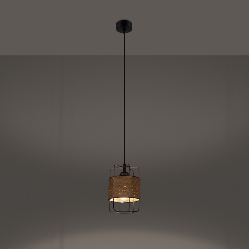 Chandelier on a string GIZUR 1xE27/15W/230V
