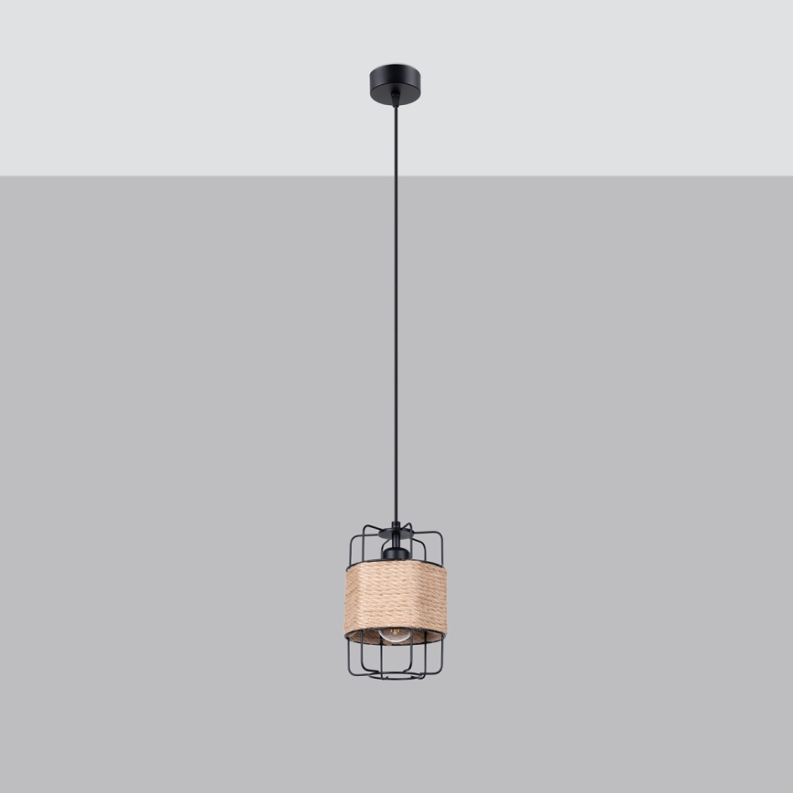 Chandelier on a string GIZUR 1xE27/15W/230V