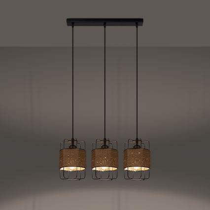 Chandelier on a string GIZUR 3xE27/15W/230V