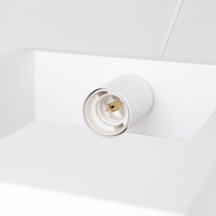 Chandelier on a string ARIES 1xE27/15W/230V beech/white