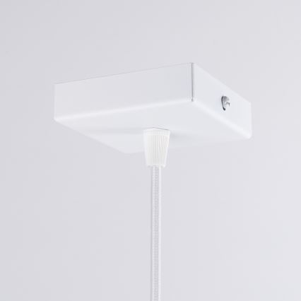 Chandelier on a string ARIES 1xE27/15W/230V beech/white