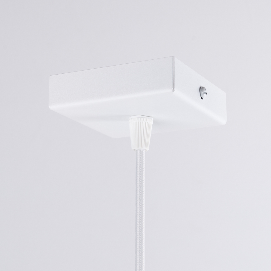 Chandelier on a string ARIES 1xE27/15W/230V beech/white