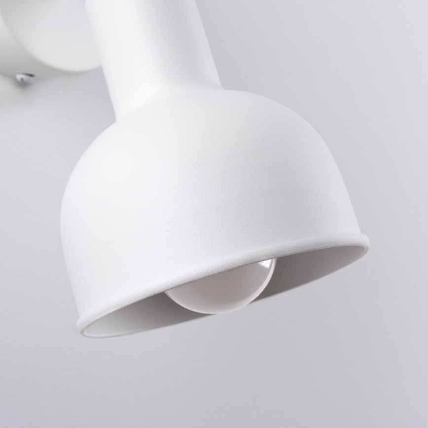 Wall spotlight ELBA 1xE27/15W/230V white