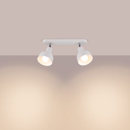 Spotlight ELBA 2xE27/15W/230V white