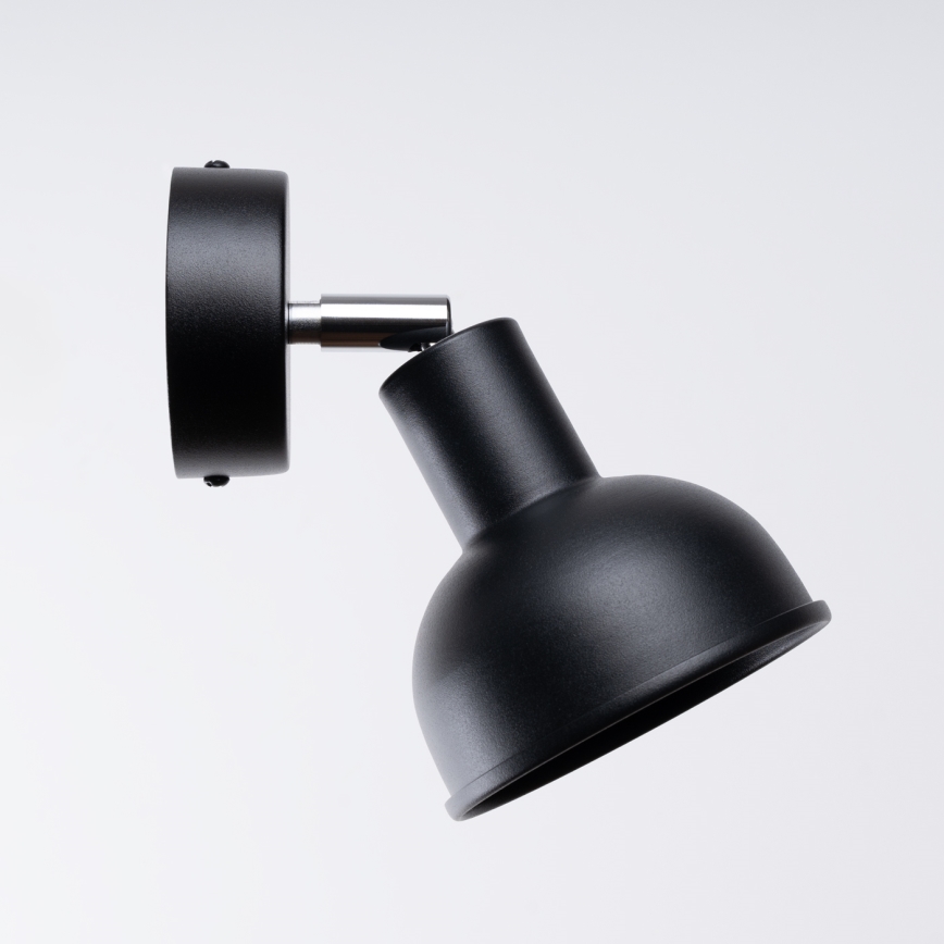 Wall spotlight ELBA 1xE27/15W/230V black