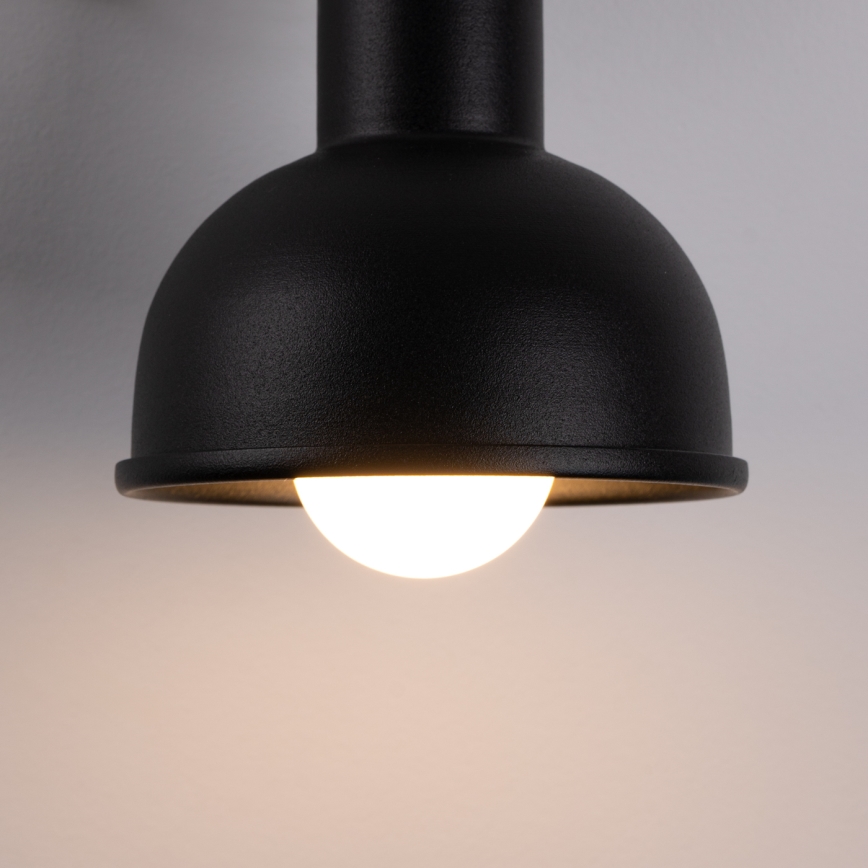 Wall spotlight ELBA 1xE27/15W/230V black