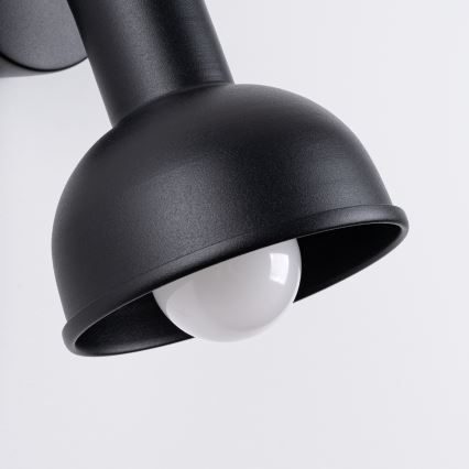 Wall spotlight ELBA 1xE27/15W/230V black
