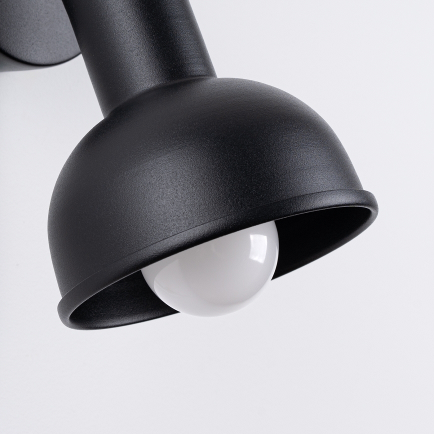 Wall spotlight ELBA 1xE27/15W/230V black