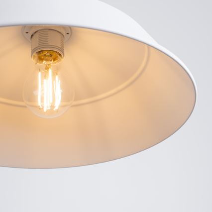 Chandelier on a string FANO 1xE27/15W/230V d. 34 cm white