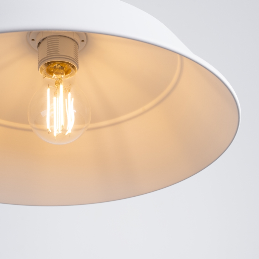 Chandelier on a string FANO 1xE27/15W/230V d. 34 cm white