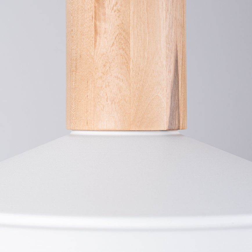 Chandelier on a string FANO 1xE27/15W/230V d. 34 cm white