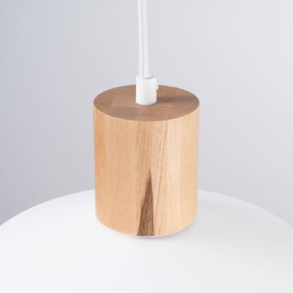 Chandelier on a string FANO 1xE27/15W/230V d. 34 cm white