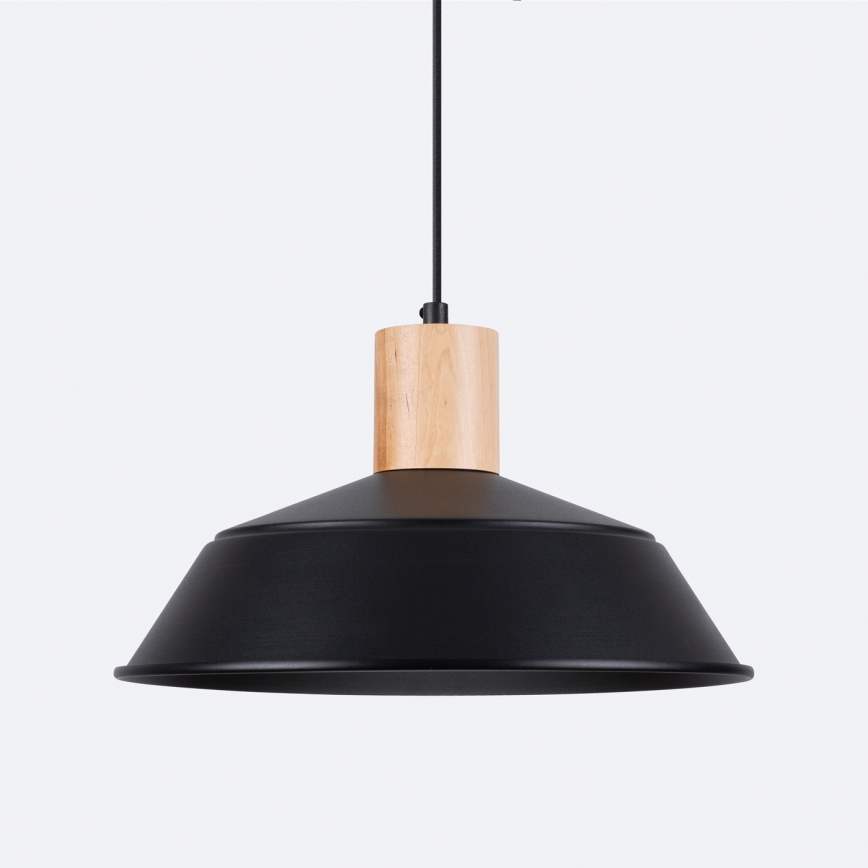 Chandelier on a string FANO 1xE27/15W/230V d. 34 cm black
