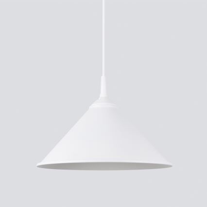 Chandelier on a string ZUMA 1xE27/15W/230V d. 30 cm white