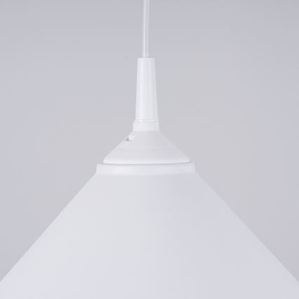 Chandelier on a string ZUMA 1xE27/15W/230V d. 30 cm white
