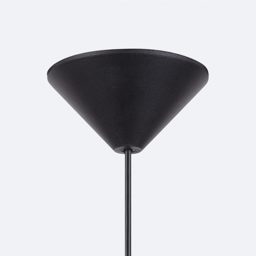 Chandelier on a string ZUMA 1xE27/15W/230V d. 30 cm black