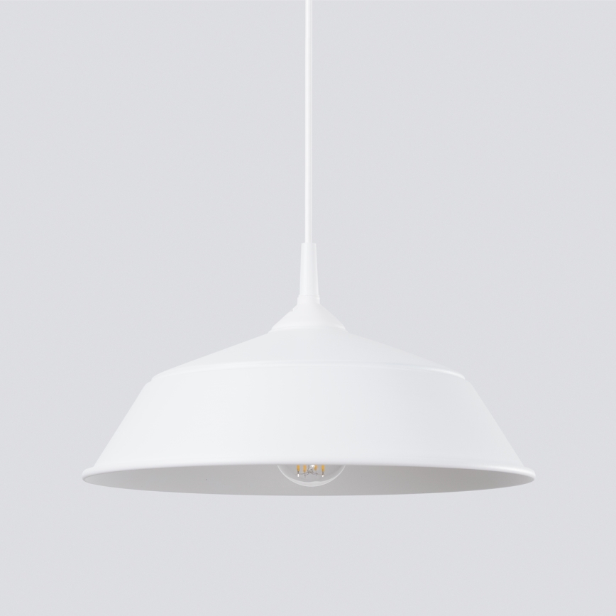 Chandelier on a string FRIKA 1xE27/15W/230V d. 34 cm white