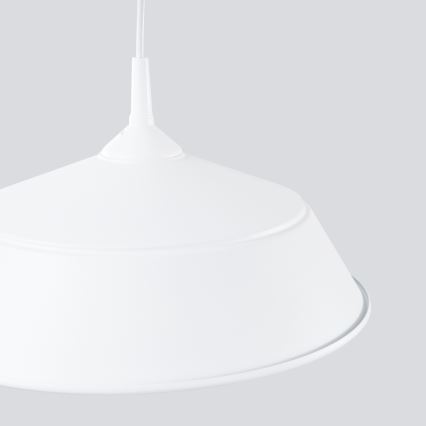 Chandelier on a string FRIKA 1xE27/15W/230V d. 34 cm white