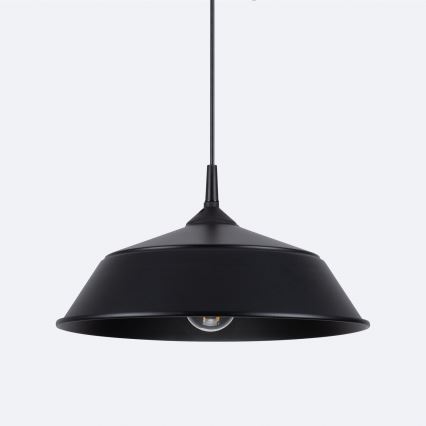 Chandelier on a string FRIKA 1xE27/15W/230V d. 34 cm black