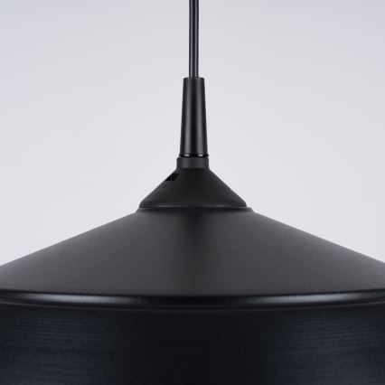 Chandelier on a string FRIKA 1xE27/15W/230V d. 34 cm black