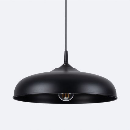 Chandelier on a string GINA 1xE27/15W/230V d. 38 cm black