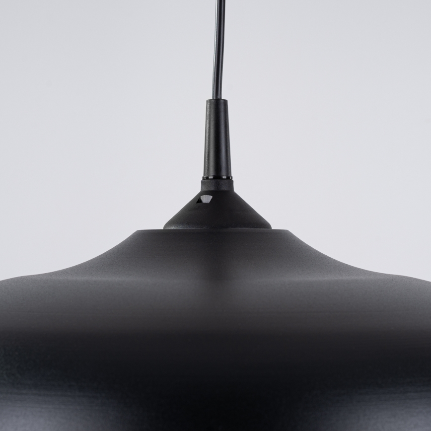 Chandelier on a string GINA 1xE27/15W/230V d. 38 cm black