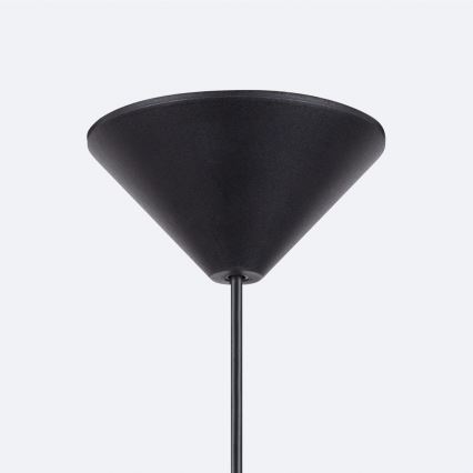 Chandelier on a string GINA 1xE27/15W/230V d. 38 cm black