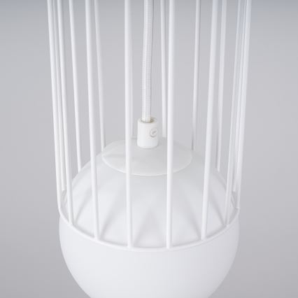Chandelier on a string BRINA 1xG9/8W/230V white