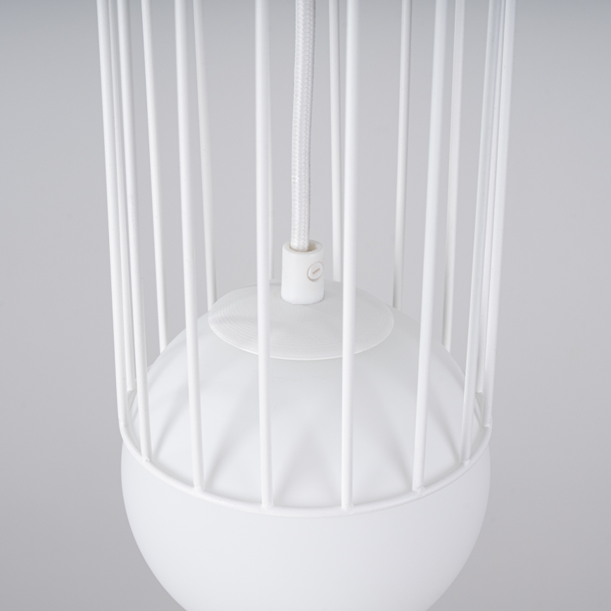 Chandelier on a string BRINA 1xG9/8W/230V white