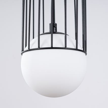 Chandelier on a string BRINA 1xG9/8W/230V black