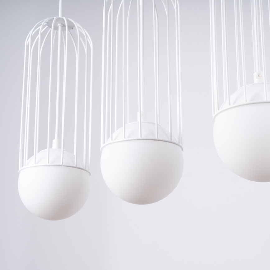 Chandelier on a string BRINA 3xG9/8W/230V white