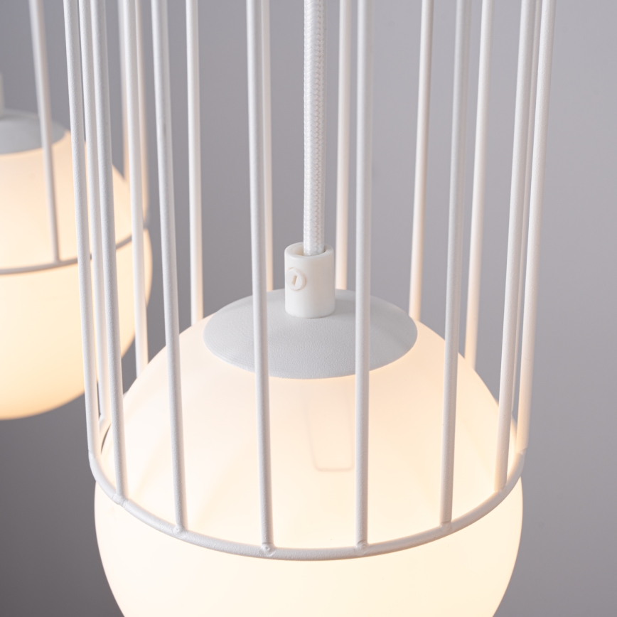 Chandelier on a string BRINA 3xG9/8W/230V white