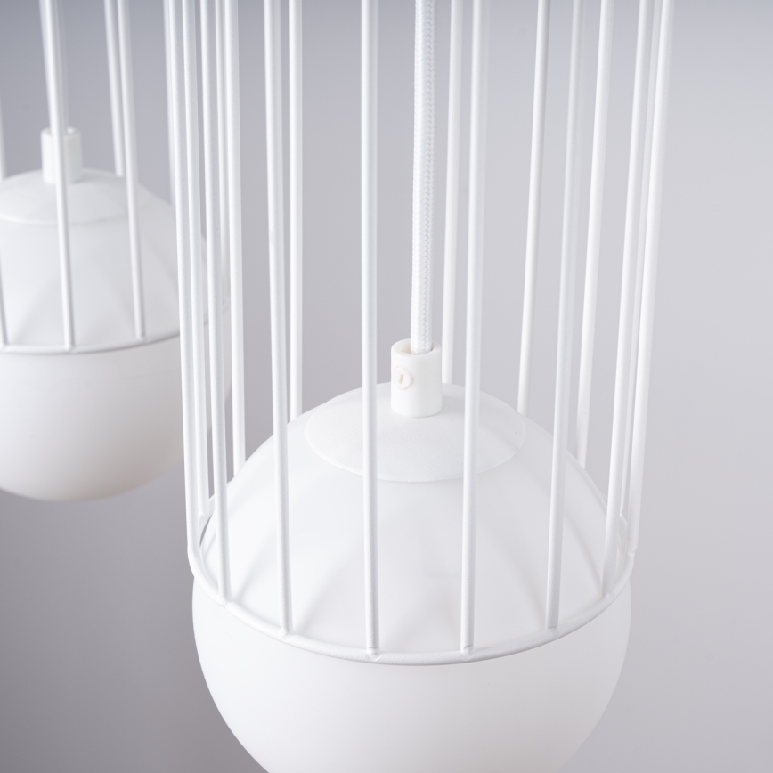 Chandelier on a string BRINA 3xG9/8W/230V white