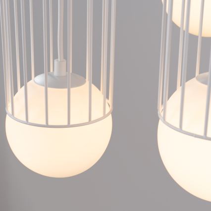Chandelier on a string BRINA 3xG9/8W/230V white