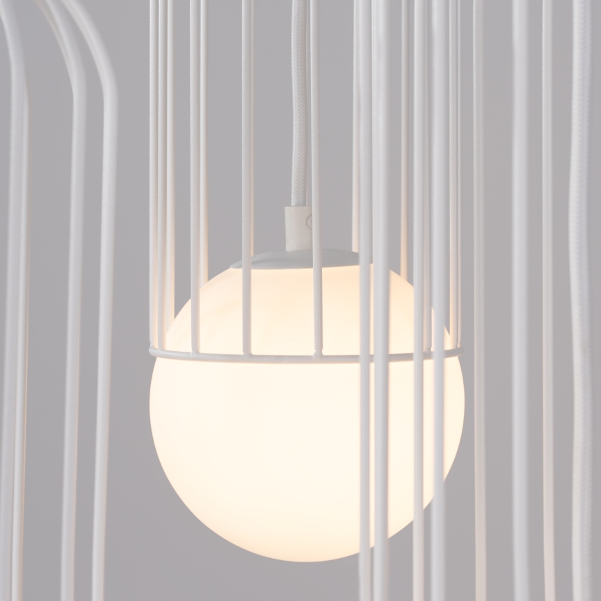 Chandelier on a string BRINA 3xG9/8W/230V white