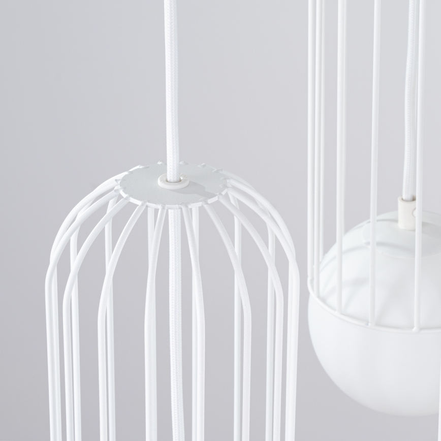 Chandelier on a string BRINA 3xG9/8W/230V white