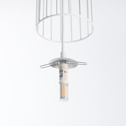 Chandelier on a string BRINA 3xG9/8W/230V white