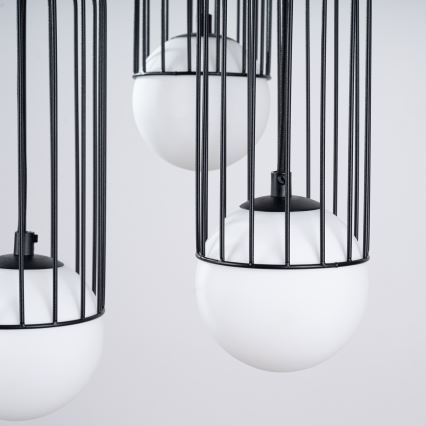 Chandelier on a string BRINA 3xG9/8W/230V black