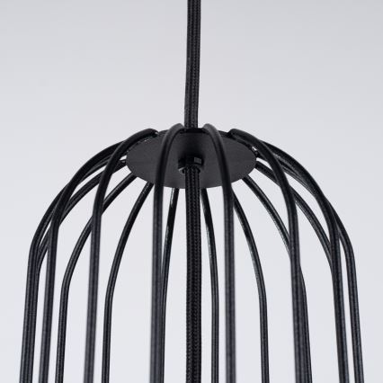 Chandelier on a string BRINA 3xG9/8W/230V black