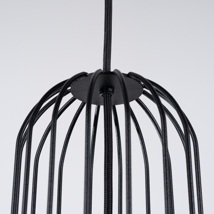 Chandelier on a string BRINA 3xG9/8W/230V black